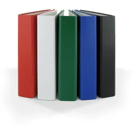 Livepac-Office Ringbuch DIN A5 40 mm Blau/Grün/Rot/Schwarz/Weiß 5 St.