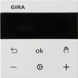 Gira S3000 Raumthermostat Display System 55 reinweiß