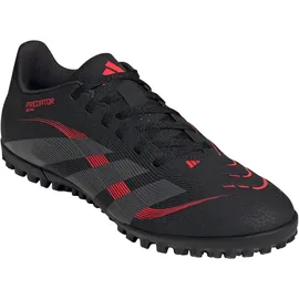adidas Predator Club TF Multinocken-Fußballschuhe ID3783 - core black/grey four/lucid red 40 2/3