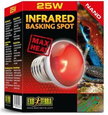 EXO TERRA Glühbirne Infrared Basking Spot, NANO, 25W (Rabatt für Stammkunden 3%)