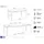 WFL GROUP Elan 160 x 76 x 90 cm ausziehbar braun