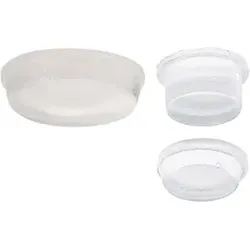 Hettich Möbel-Türanschlagsdämpfer selbstklebend, 41841 Kunststoff transparent
