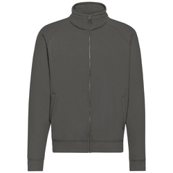 Fruit of the Loom CLASSIC SWEAT JACKET - Herren Sweatjacke mit zwei Vordertaschen, graphit, S