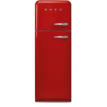 Smeg FAB30LRD6 Retro-Kühl-Gefrierkombination (222 l, 1720 mm hoch, Rot)
