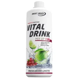 Best Body Low Carb Vital Drink Preiselbeer-Limette 1000 ml