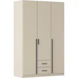 Rauch Drehtürenschrank GAMMA 136 x 210 x 54 cm Beige