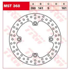 TRW Bremsscheibe MST368