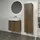 Ideal Standard Conca Halbhochschrank 37 x 140 x 25 cm Walnuss Dunkel