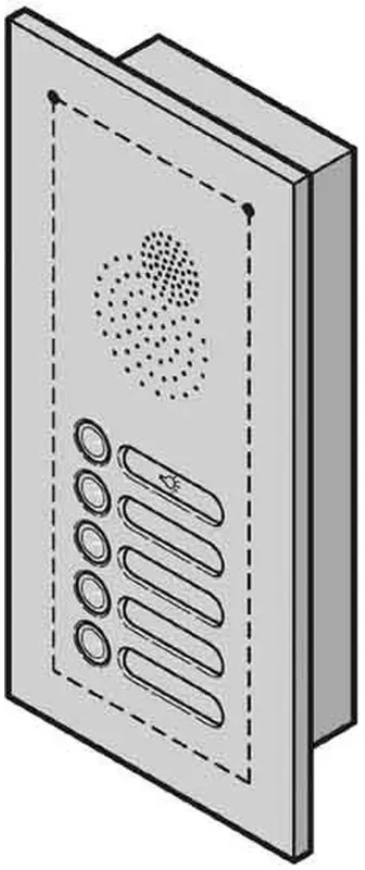 Renz Metallwaren. Sprechanlage 16-0-16383 eds