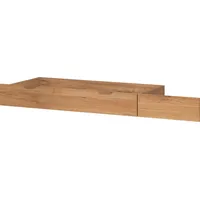 OTTO home Bettschubkasten OTTO HOME "Gala, Schublade auf Rollen für ausreichend Stauraum unter dem Bett", braun (pacific walnut), B:195cm H:20cm T:72cm, Holzwerkstoff, Schubladen, Bettschubkasten, Ergänzung für die Betten Gala, passend für beide Liegeflächen