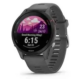 Garmin Forerunner® 255 Smartwatch 46 mm Schiefer-Grau, Schwarz