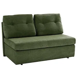 Jockenhöfer Schlafcouch Polyester 2-Sitzer Grün