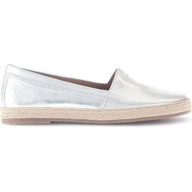 Gabor Espadrille Damen Silber 39