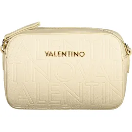 Valentino Pansy Schultertasche Kunstleder Beige