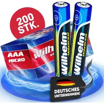 Wilhelm Universal AAA 2800 mAh 200 St.