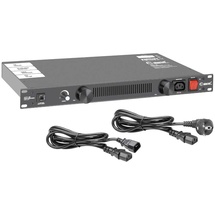 Adam Hall 19" Parts PCL 10 - Power Conditioner mit Rack-Beleuchtung, Schwarz
