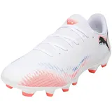 Puma Future 8 Play FG/AG Fußballschuhe Erwachsene", schwarz|weiß|rot 44.5