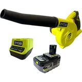 RYOBI R18TB Akku Gebläse 18 V 200 km/h + 1x Akku 4,0 Ah + Ladegerät