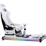 Thermaltake GF500 Flight Simulator Cockpit Sim Rig Weiß