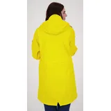 Regenjacke DEPROC ACTIVE "Friesennerz LOVE PEAK UNI WOMEN" Gr. 48 (XL), gelb Damen Jacken auch in Großen Größen erhältlich