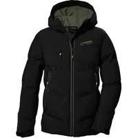 KILLTEC Jungen Steppjacke/Winterjacke mit Kapuze KOW 374 BYS QLTD JCKT, schwarz, 140,