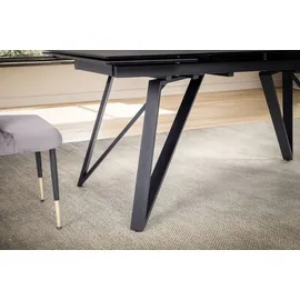 FineBuy Esstisch Esstisch Esszimmertisch 180 - 260 cm Ausziehbar Keramik Keramiktisch