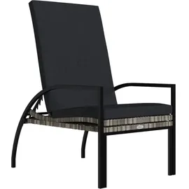 vidaXL Sonnenliege 89 x 58 x 25 cm Grau