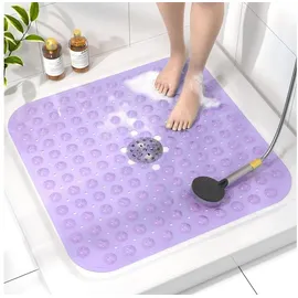 luxuskollektion Duschmatte Antirutsch Violett