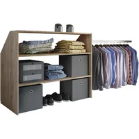 VCM Dacho Regal 90 x 50 x 100 cm Braun