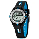 Calypso Jugenduhr, schwarz-blaues Armband Digital Calypso Uhren UK5506/4 - Schwarz/Blau