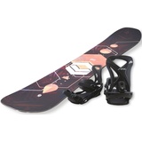 F2 Snowboard »FTWO Gipsy woman peach«, (Set, 2er-Pack), 59751304-147 schwarz
