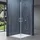 SoGood doporro Eck-Duschkabine Eckdusche 85x85x195cm Duschabtrennung ESG-Sicherheitsglas Klarglas inkl. beidseitiger Easy-Clean-Beschichtung