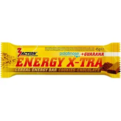 ENERGIERIEGEL X-TRA (MIT GUARANA) COOKIES-SCHOKOLADE GESCHMACK 45G 45g