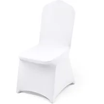 Vevor 50 Stk. Stuhlhussen aus Elastischem Spandex für Klappstühle, Universell Passender Stuhlbezug, Abnehmbare & Waschbare Schonbezüge, für Hochzeiten, Feiertage, Bankette, Partys,