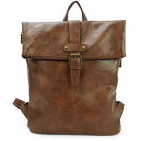 HARPA Henkeltasche "LIMA", Damen, Gr. B/H/T: 10cm x 39cm x 31cm, dunkelbraun, Lederimitat, unifarben, Taschen, mit versteckten Fächern
