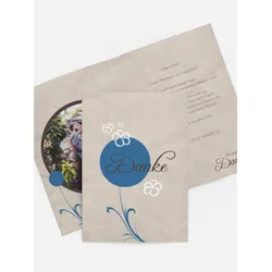 Dankeskarten Hochzeit selbst gestalten mit Spruch und Fotos im Onlinedesigner bei Meine-Kartenmanufaktur.de
