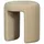 Woood DAHEIM Hocker Charlie Stoff Beige Natur