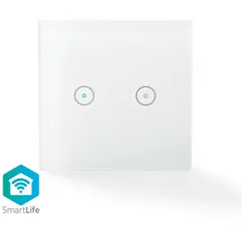 Nedis SmartLife Dual - Wandhalterung - 1000 W - Android/IOS - Glas - Weiss