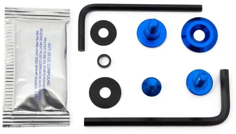 Pro Bolt Suzuki Fsu167b Verkleidungsschrauben-kit - Blue - One Size