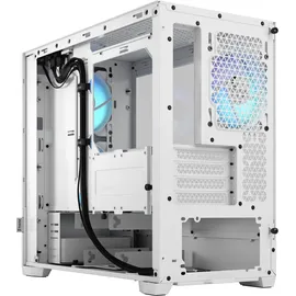 Fractal Design Pop Mini Air RGB White mit Fenster mATX/mITX Gaming Gehäuse Weiß