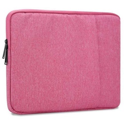 Cadorabo Laptoptasche Laptop / Tablet Tasche 15.6 Zoll, Laptoptasche - Stoff - 15,6 Zoll rosa