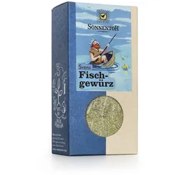 Svens Fischgewürz gemahlen bio 35 g – Bio-Gewürzmischung für Fischgerichte