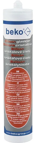 BEKO Sanitärsilicon glasklar 310ml