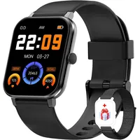 Blackview Smartwatch Armband Pulsuhr Fitness Tracker für Herren Damen Schrittzäh