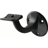 Hermeta Handlaufträger Aluminium Kunststoffbeschichtet 56 mm schwarz
