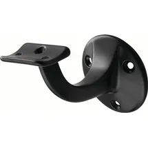 Hermeta Handlaufträger Aluminium Kunststoffbeschichtet 56 mm schwarz