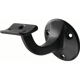 Hermeta Handlaufträger Aluminium Kunststoffbeschichtet 56 mm schwarz
