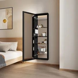 Home Deluxe Osmo 50 cm schwarz LED