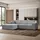 beautysofa Ecksofa 2-Sitzer Grau
