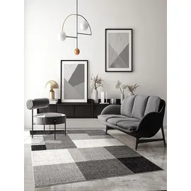 The CarPET Pearl grau, B:240cm H:11mm L:330cm, Polypropylen, Teppiche, Teppich, moderner dichter Wohnzimmer Teppich Konturenschnitt